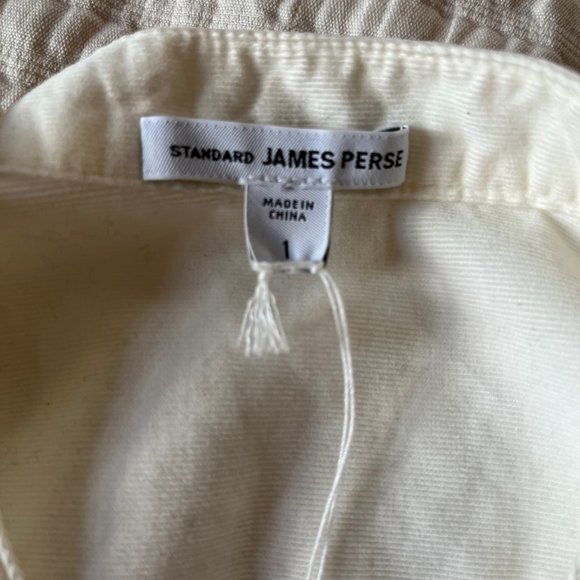 James Perse Long Sleeve Button Front Tunic - 1 - Picture 2 of 16